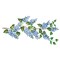 Lilac Branch Wall Stencil | 2490 by Designer Stencils | Floral Stencils | Reusable Art Craft Stencils for Painting on Walls, Canvas, Wood | Reusable Plastic Paint Stencil for Home Makeover | Easy to Use & Clean Art Stencil